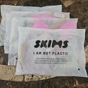 Skims lot of 4 pair of underwear size 3x all NWT & sealed